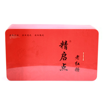 老紅糖鐵盒長方形特產(chǎn)鐵罐通用包裝_食品特產(chǎn)馬口鐵盒鐵罐廠家定制